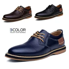 新品 シューズ メンズ ビジネス カジュアル レザー レースアップ ウォーキングシューズ フォーマル 結婚式 ショートブーツ 革靴 皮靴 大きいサイズ 通勤 父の日