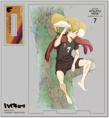 【中古】アクリルスタンド・アクリルパネル 宮侑 描き下ろし アクリルスタンド 「ハイキュー!!」