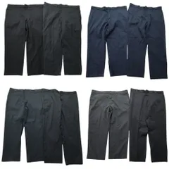 古着卸 まとめ売り ディッキーズ Dickies 874 ワーク パンツ 8枚セット (メンズ 46 /48 ) チノパン ブラック 黒 中古 古着 NB1560