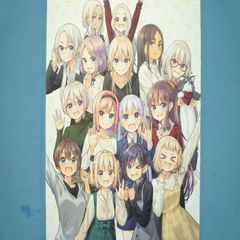 NEW GAME B2W スエードタペストリー 13巻 メロンブックス特典 非売品 アニメグッズ のれん