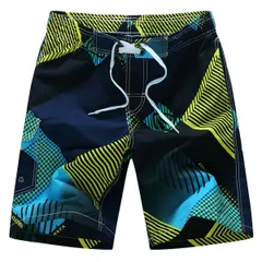 水着 メンズ サーフパンツ ハーフ 大きいサイズ 水陸両用  メッシュインナー付 ひざ丈 オシャレ 海パン M L LL 3L 4L mm1520 yellow M|L|XL|XXL|XXXL