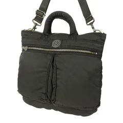 ポータークラシック Porter Classic スーパーナイロン ヘルメットバッグ ショルダーバッグ SUPER NYLON メンズ レディース PC-015-325 ブラック(10)
