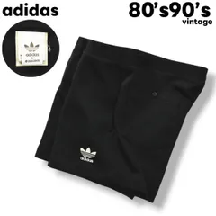 【美品】 80s90sヴィンテージ アディダス adidas デサント製 トラック ショーツ ジャージ ショートパンツ 短パン O ブラック メンズ