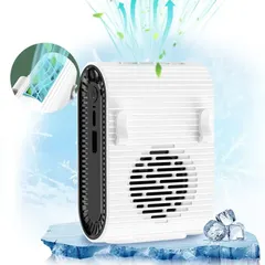 腰掛け/首掛け/卓上/手持ち扇風機」 USB携帯扇風機 ベルトファン 空調作業ファン 8000mAh 6-24時間稼働 3階段の風量 ポータブル 扇風機 腰ベルト扇風機 アウトドア/屋外作業 静音 両手解放 男女兼用