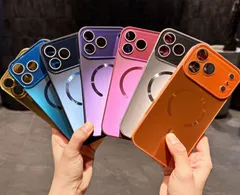 【新品】 マット調 大きな窓付き スマホケース MagSafe 対応 iphoneケース 7色選択可 iphone17 iphone17air iphone17pro iphone16pro ケース iphone15 ケース