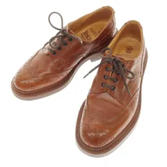 【中古】トリッカーズ Tricker's 5633 BOURTON ウイングチップ シューズ ブラウン【サイズ5】【レディース】のサムネイル