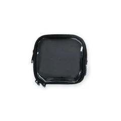 ☆ BLACK ☆ GACHA-PO ガチャぽ ポーチ 小物入れ ミニ ミニポーチ こもの入れ ガチャ詰め 化粧ポーチ クリアポーチ 推し活 オタ活 かわいい 可愛い 持ち運び カラビナ付き おしゃれ コンパクト 窓付き メイクポーチ