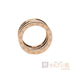 【BVLGARI】ブルガリ B-ZERO1 レジェンド 4バンドリング K18PG セラミックブラック ピンクゴールド 16号 ♯57 16.2g レディース メンズ ユニセックス 【中古】USED-AB 【9356】のサムネイル