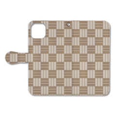 和柄Tシャツ　三崩し -彩- / iPhone 13