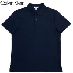 【サイズ選択可】Calvin Klein カルバンクライン 2025 メンズ 半袖ポロシャツ マイクロワッフル生地 40QC235 (CEF)ダークネイビー クールビズ メンズウェア カジュアル 新品【サードウェイブ ゴルフ&スポーツ メルカリShops店】
