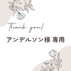 アンデルソン様 専用