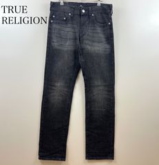 TRUE RELIGION ストレート ブラック42 - メルカリ