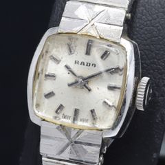 ジャンク】RADO 5468 スクエア 手巻き腕時計 L-LYT02-14 - メルカリ