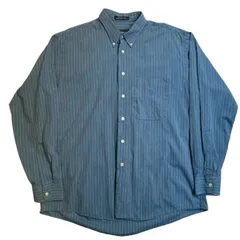 90's Burberry's Cotton Button Down Shirts バーバリー ボタンダウンシャツ ストライプシャツ