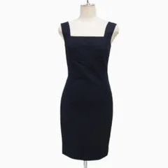 ◇BARNEYS NEWYORK MADISON ノースリーブ ワンピース ダークブラウン 膝上 バーニーズニューヨーク レディース フランス製のサムネイル