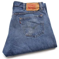 メキシコ製 Levi'sリーバイス 501 ダメージ デニムパンツ W38 L32★SDP2927 ジーンズ ストレート ボロ オーバーサイズ ビッグサイズ