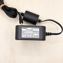 VD-CH38型 TWINBIRD ツインバード ポーダブル防水DVDプレーヤー 防水 DVDプレーヤー 純正 ACアダプター アダプタ 電源アダプター 9V 1.5A プラグ外径 約 5.0mm センタープラス 60-80308-251のサムネイル