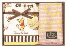 プーさん タオルセット ウォッシュタオル・フェイスタオル