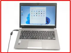 送料無料 保証付 高速SSD 13.3型 軽量 薄型 ノートパソコン 東芝 R634/L 中古美品 第4世代 i5 4GB 無線 Bluetooth カメラ Windows11 Office