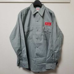 SEARS シアーズ ワッペン付き ワークシャツ 長袖シャツ メンズM 03G1612