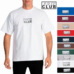 5XLサイズ　 PRO CLUB Box Logo ボックスロゴ半袖Tシャツのサムネイル