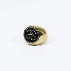 STUSSY ステューシー SS LINK RING SSリンク リング アクセサリー 指輪 ゴールド