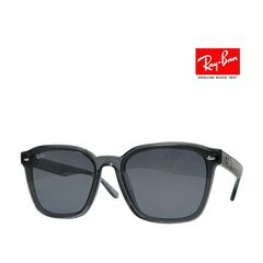 【Ray-Ban】レイバン　サングラス　RB4392D　6450/87　トランスペアレントグレイ　フルフィットモデル　国内正規品