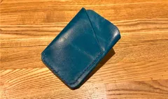 シンプルなパスケース(ターコイズブルー)