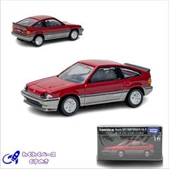 タカラトミー トミカプレミアム 16 ホンダ バラードスポーツ CR-X ミニカー ホンダ Honda 日本車 クーペ  赤 グレー 6歳以上 モデルカー