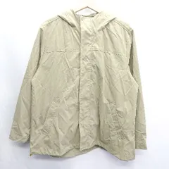 ◇ ⊇ ikka イッカ 長袖 マウンテンパーカー サイズM ライトカーキ レディース E  【1409240014072】