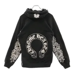 CHROME HEARTS (クロムハーツ) OLD FLORAL Hoodie オールドモデル 裏地