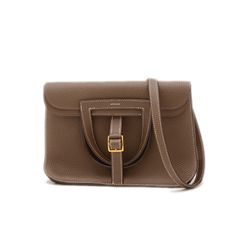 エルメス アルザン25 トリヨン エトゥープ ゴールド金具 Y刻印