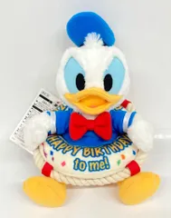 東京ディズニーリゾート ぬいぐるみバッジ HAPPY BIRTHDAY TO ME! ドナルド (浮き輪) 2023