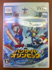 マリオ&ソニック AT バンクーバーオリンピック ★Nintendo Wii ソフト