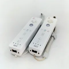 Wiiリモコン シロ 白 2個セット コントローラー 動作確認済 ⑤