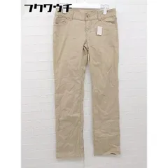 ◇ green label relaxing UNITED ARROWS ストレート パンツ サイズ36 ベージュ系 レディース  【中古】 【1109080008223】