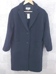 ■ GLOBAL WORK グローバルワーク 長袖 チェスターコート L ネイビー * 1002799319010 【中古】 【1002799319010】