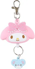 サンリオ SANRIO フェイス形リールキーホルダー キーマスコット キーリール マイメロディ マイメロちゃん my melody 168653