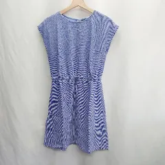 ◇ ⊂ ◎ ●未使用● GALLORIA 膝丈 ワンピース サイズS ネイビー レディース E  【1502060028639】