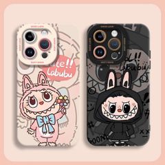 ラブブ　 LABUBU iPhone 16 Pro/Pro Max用ケース Labubuラブブ iPhoneケース iPhone16pro/16pro max/15pro/14携帯