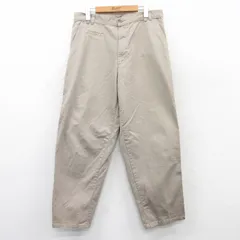 W35/古着 ドッカーズ パンツ メンズ 90s ベージュ カーキ 25may09 中古 ボトムス ロング