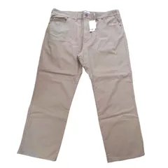 Mc.S.P カツラギ ストレッチ パンツ ボトムス ズボン メンズ 合皮使い 120 ベージュ 大きなサイズ