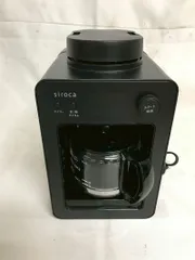 【北見市発】シロカ siroca 全自動コーヒーメーカー SC-A352 2024年製 黒 家電