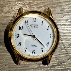 【24時間以内発送】 シチズン Eco-Drive ゴールド CITIZEN 3針 腕時計 FORMA E030 クォーツ