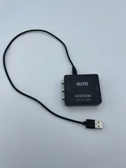 RCA to HDMI変換アダプターhdmi変換コンバーターGANAAV to HDMI変換器アナログHDMIケーブルRCAケーブルUSBケーブル付き 3色ピン