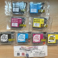 ブラザーLC-11/LC16互換インク4色＋強力目詰まり洗浄カートリッジ