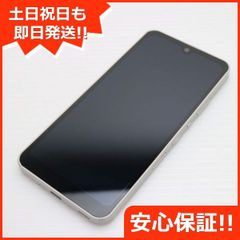 超美品 AQUOS wish A104SH アイボリー スマホ 白ロム  土日祝発送OK 04000