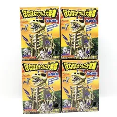【中古】未開封・箱イタミ） ほねほねザウルス大要塞　全４種セット[24]