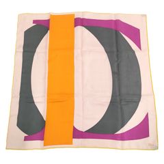 Christian Dior スカーフ ピンク