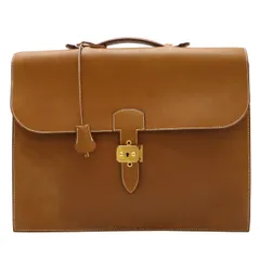 美品✨エルメス　ケリーデペッシュ38 ビジネス　ブリーフケース　キャメル HERMES エルメス ケリーデペッシュ38 メンズ ブリーフケース